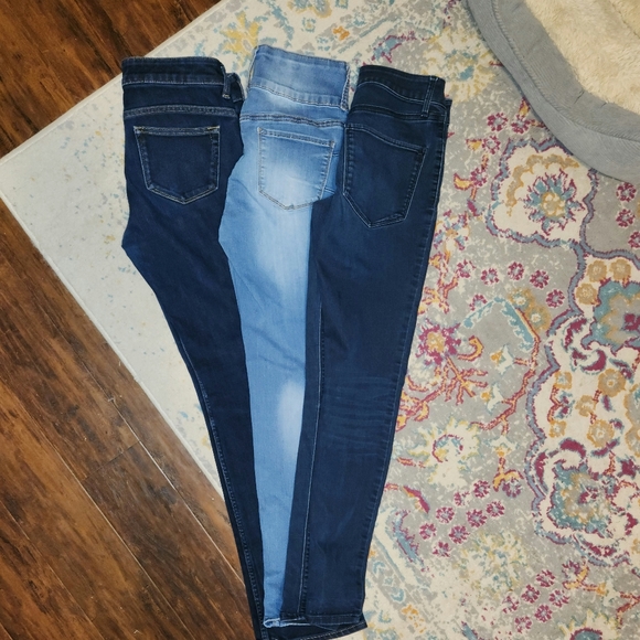 Uniqlo UJ, SO, SONG skinny jeans lot set of three bundle size 5 - Picture 8 of 8
